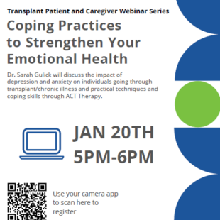Webinar flyer for emotional health