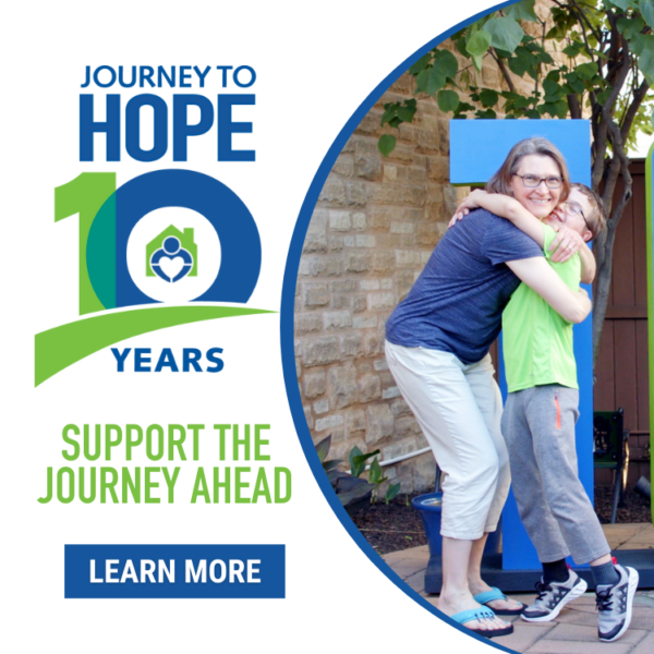 Journey to Hope 10 years support the journey Brown Family