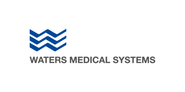 Waters Medical Systems transparent grey and blue