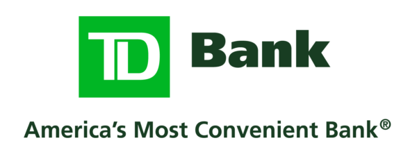 TD Bank transparent logo, light and dark green