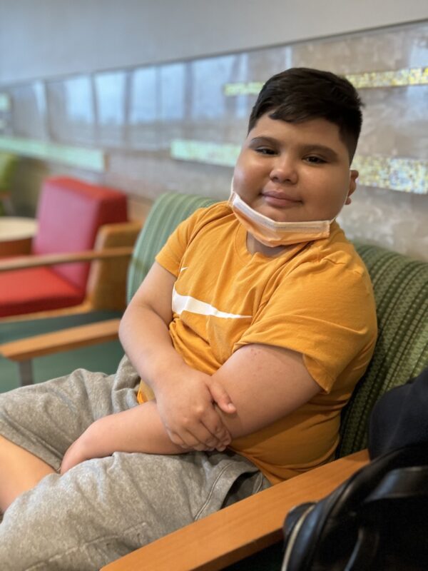 Anthony Rojas (age 10), Lung transplant recipient