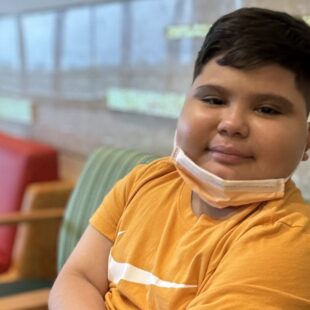 Anthony Rojas (age 10), Lung transplant recipient