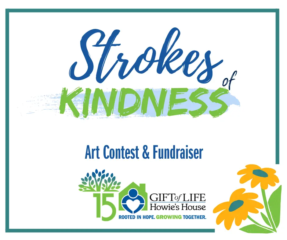SUBMISSIONS OPEN! – 2026 Gift of Life Strokes of Kindness Art Contest & Fundraiser