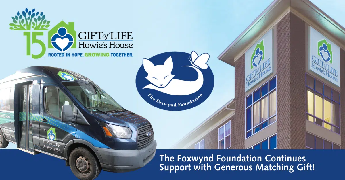 The Foxwynd Foundation Continues Support for Transplant Families