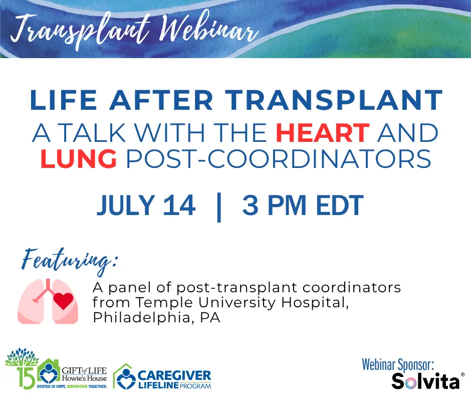 Life After Transplant: A Talk with Heart and Lung Transplant Coordinators